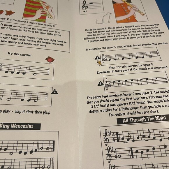 Recorder AULOS Musical Instrument & My Easy to Learn Recorder Book - Picture 7 of 9